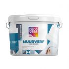 Decoverf latex muurverf 9003 en 9010