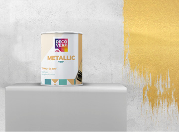 Metallic verf